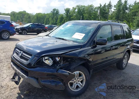 2005 Honda Pilot Ex-L z USA, uszkodzony, nr VIN 2HKYF18725H553137